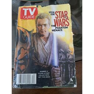 TV Guide May 1999 Star Wars Phantom Menace Obi-Wan Kenobi Special Issue No 3
